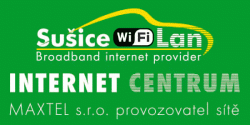 Reklamní deska firmy Maxtel s.r.o.